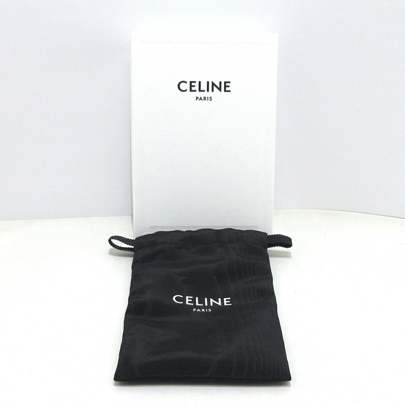 Celine Leather Key Case 6 Hooks Black - Picture 7 of 7
